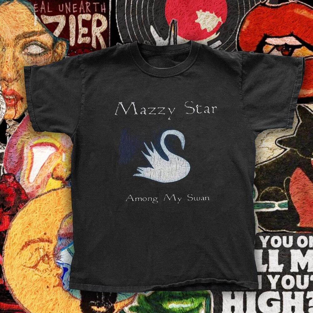Black Mazzy Star Among My Swan T-Shirt